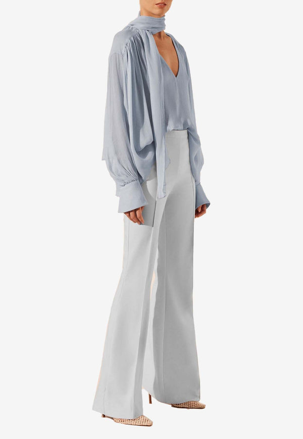 Shona Joy Lani Tailored Flared Pants Sky Blue 1244407LIGHT BLUE