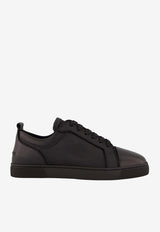 Christian Louboutin Louis Junior Leather Low-Top Sneakers Black 1250203LE/Q_LOUBO-BK01