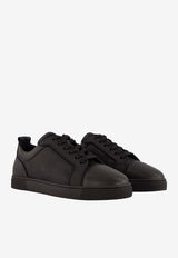 Christian Louboutin Louis Junior Leather Low-Top Sneakers Black 1250203LE/Q_LOUBO-BK01