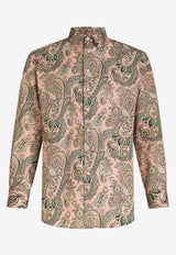 Etro Ornamental Paisley Print Shirt 12908-5751 0650 Multicolor