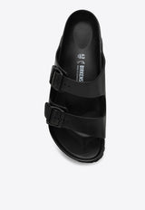 Birkenstock  Arizona Rubber Slides Black 129421PVC/Q_BIRKE-BLK