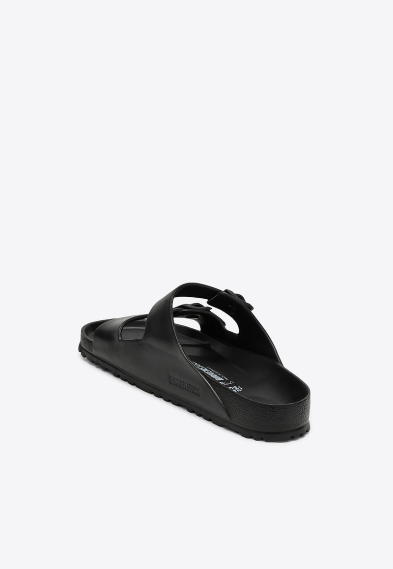 Birkenstock  Arizona Rubber Slides Black 129421PVC/Q_BIRKE-BLK