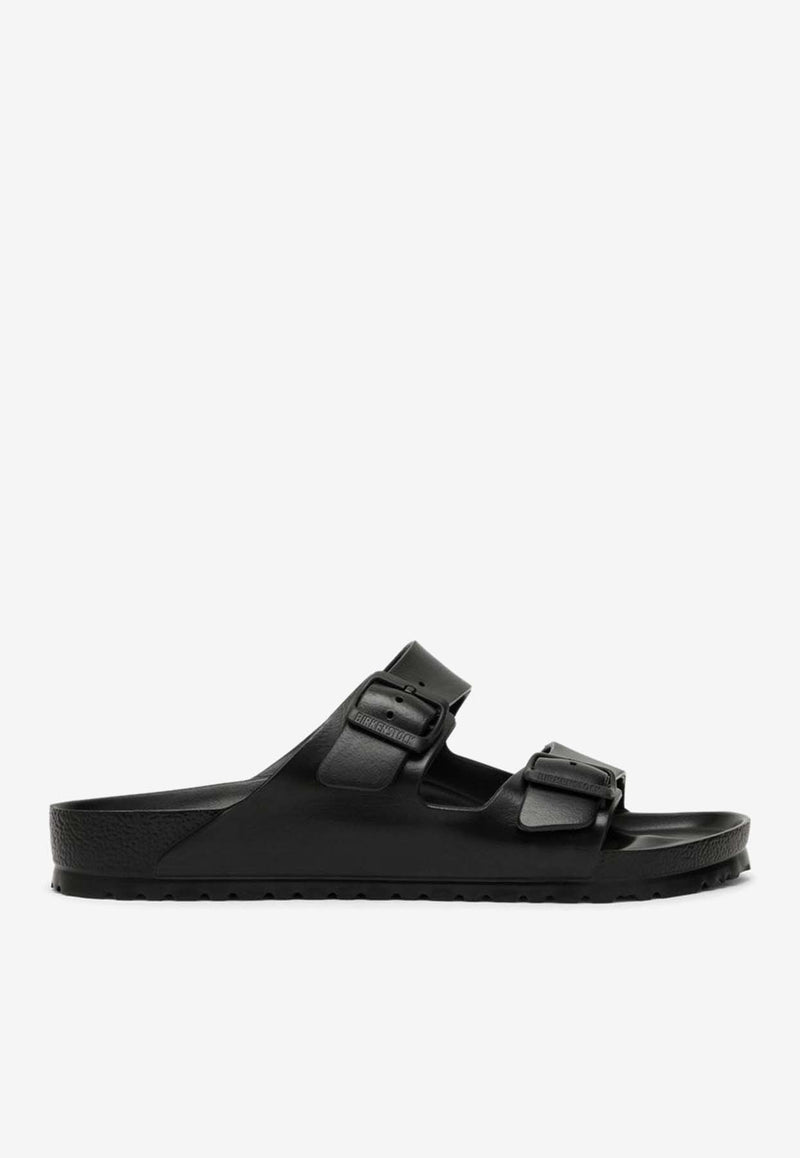 Birkenstock Arizona Double-Buckle Slides 129423DPVC/O_BIRKE-BLK