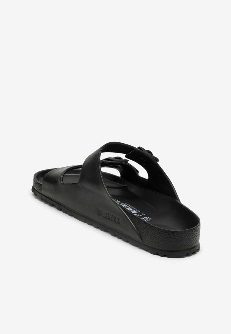 Birkenstock Arizona Double-Buckle Slides 129423DPVC/O_BIRKE-BLK