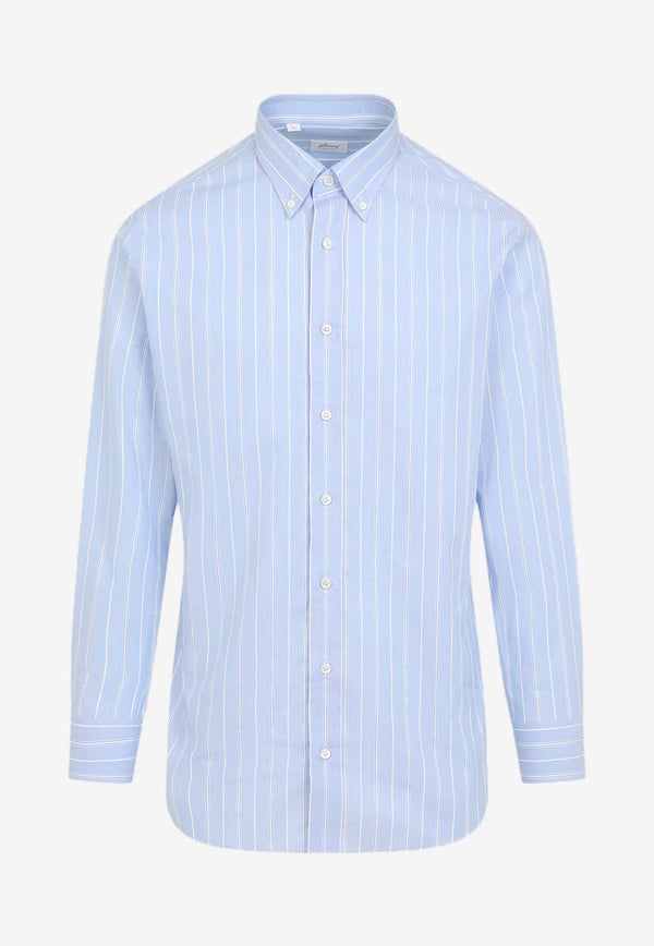 Striped Long-Sleeved Shirt