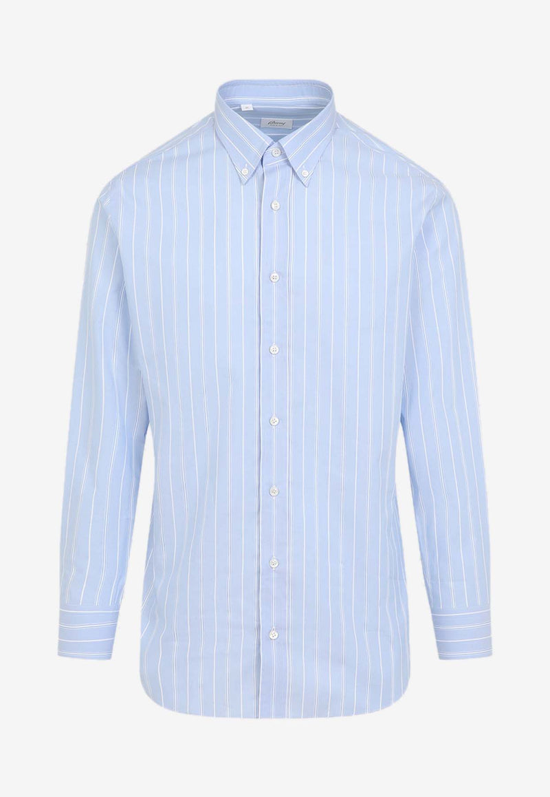 Striped Long-Sleeved Shirt