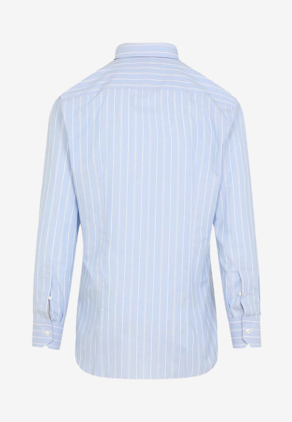 Striped Long-Sleeved Shirt