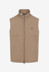 Logo Zip-Up Gilet