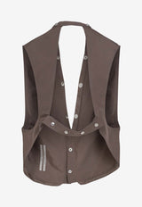 V-neck Cargo Vest