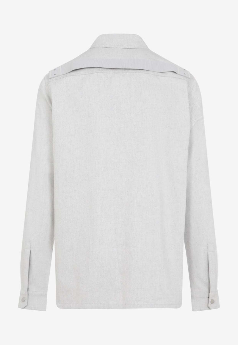 Long-Sleeved Overshirt