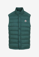 Barthe Logo Patch Down Vest