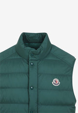 Barthe Logo Patch Down Vest