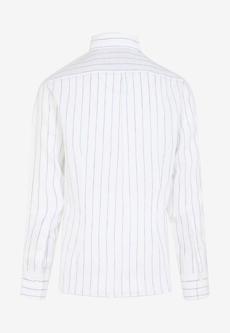 Striped Long-Sleeved Shirt