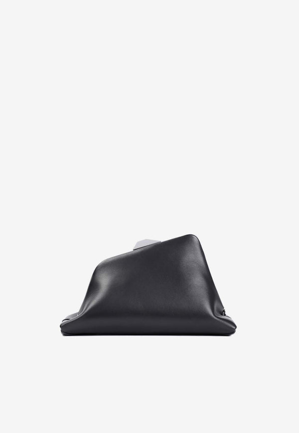 Day Off Nappa Leather Clutch Bag