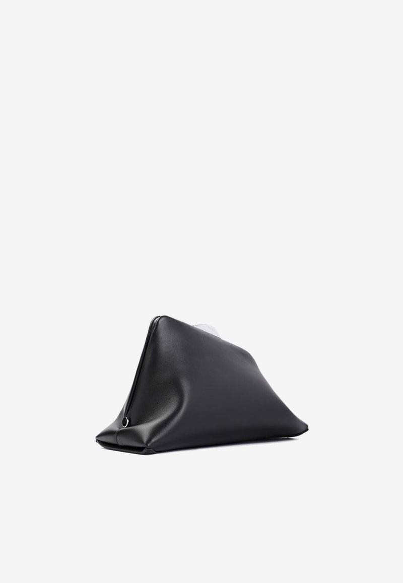 Day Off Nappa Leather Clutch Bag