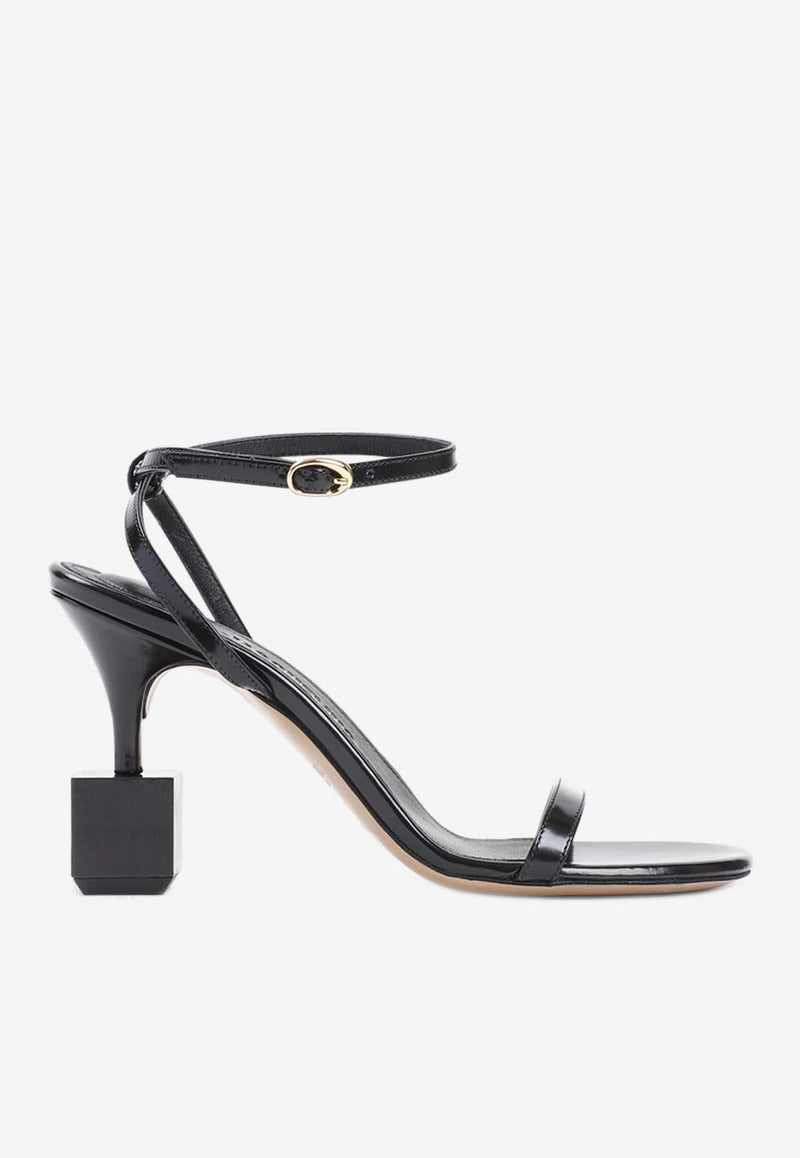 Bisou 90 Geometric Heel Sandals