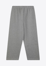 Fear Of God Essentials Contrasting Logo Track Pants Gray 130BT244321F/P_FEARE-DH