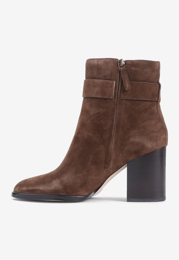 T-lock 80 Suede Ankle Boots