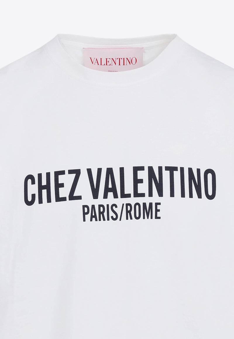 Chez Valentino Print T-shirt