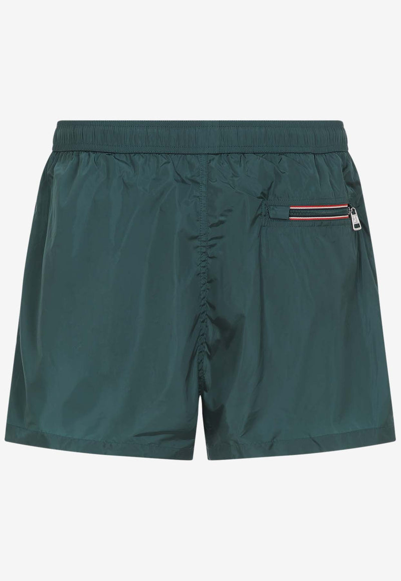 Logo Patch Swim Shorts