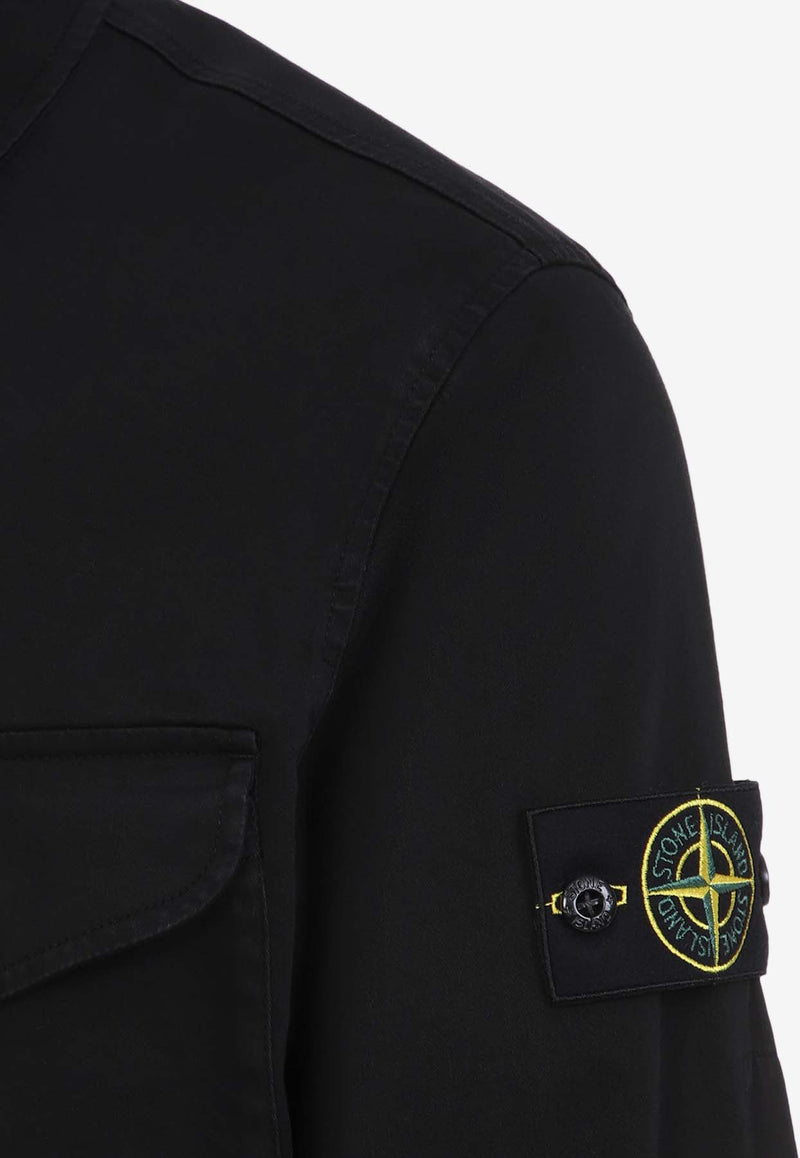 Logo Patch Long-Sleeved Shirt