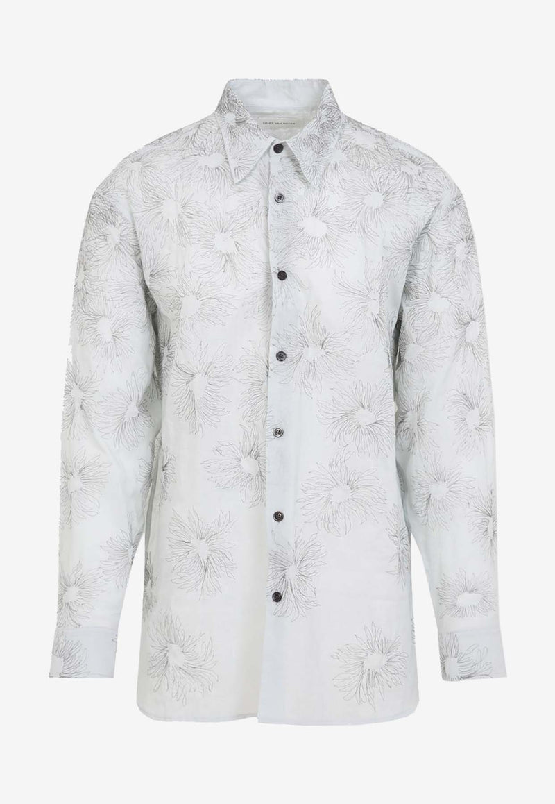 Croom Floral Long-Sleeved Shirt