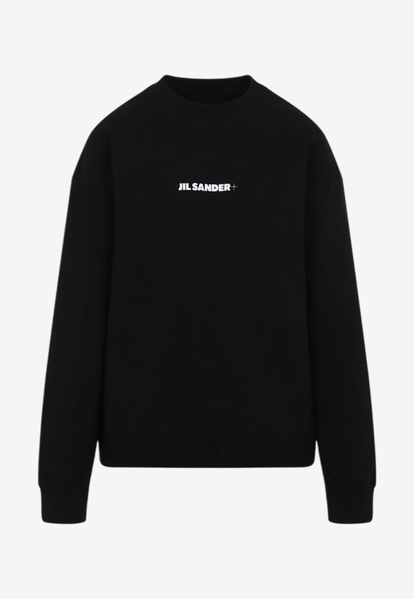 Logo-Print Long-Sleeved Sweatshirt