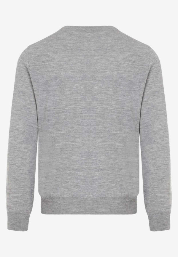 Wool and Cashmere Crewneck Sweater