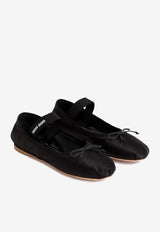 Satin Ballet Flats