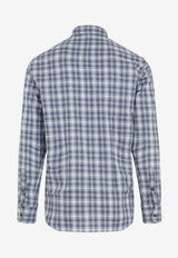 Checked Long-Sleeved Shirt