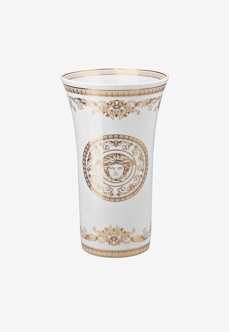 Versace Home Collection Medusa Gala Porcelain Vase White 14091-403635-26034