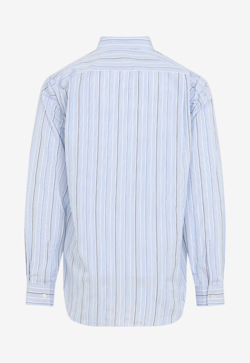 Long-Sleeved Stripe Shirt