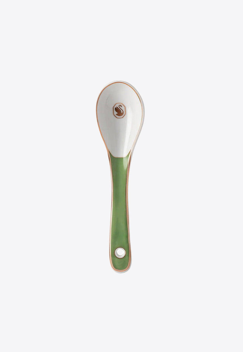 Swarovski Signum Porcelain Spoon Green 14204-426349-19106