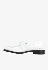 Logo Leather Loafers