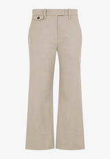 Chino Cropped Pants