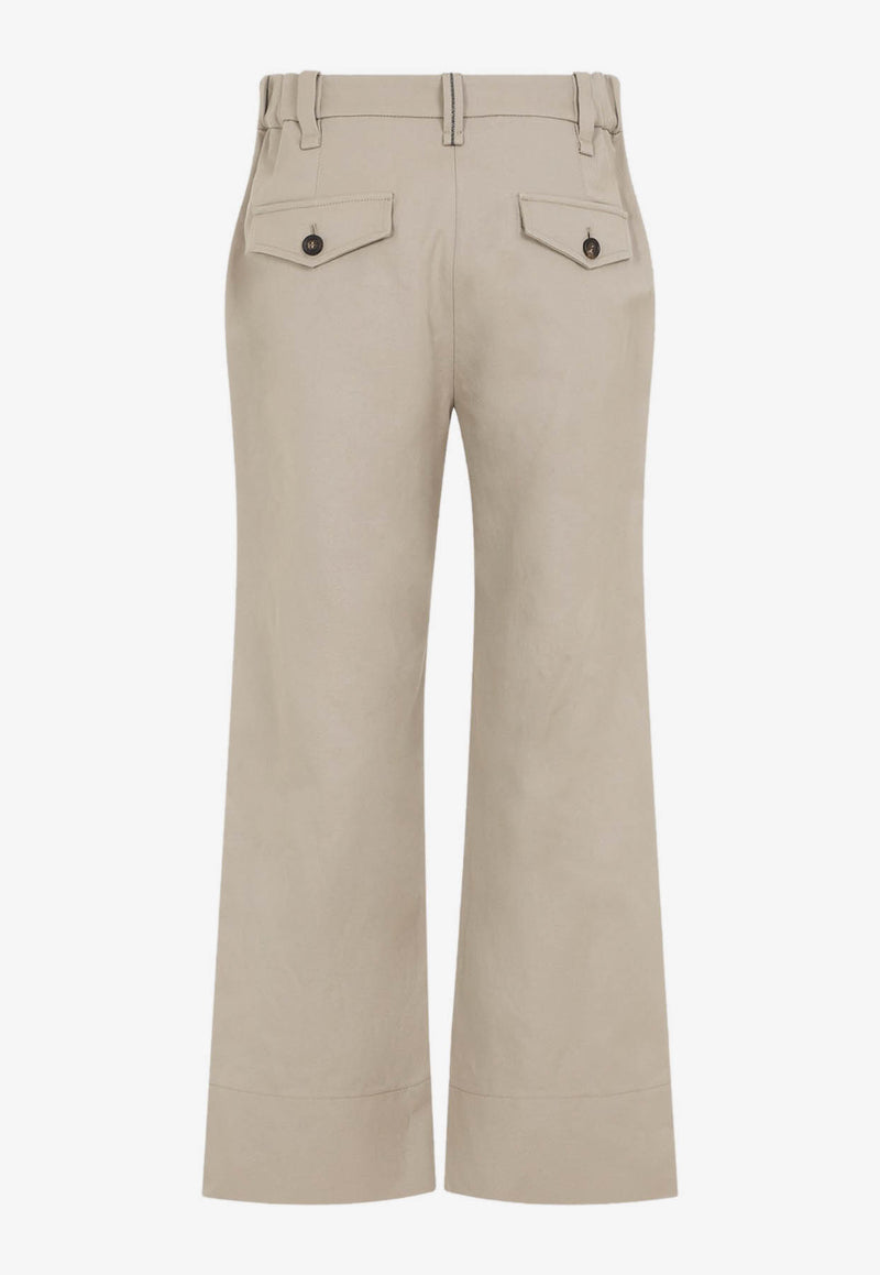 Chino Cropped Pants