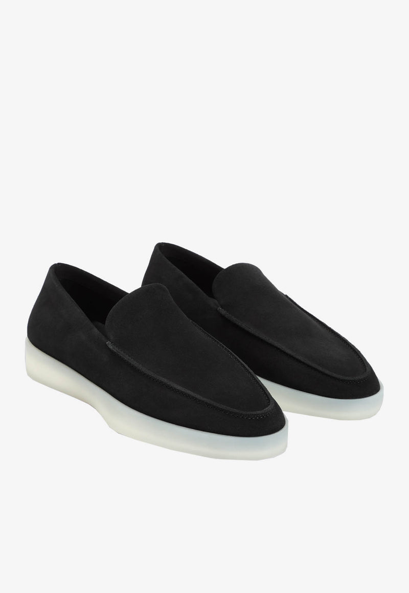 Logo Leather Loafers