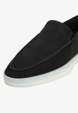 Logo Leather Loafers