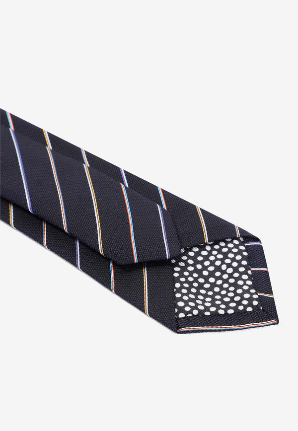 Striped Silk Tie