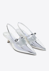 Didi 45 Metallic Leather Pumps