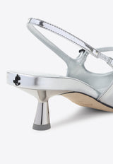 Didi 45 Metallic Leather Pumps