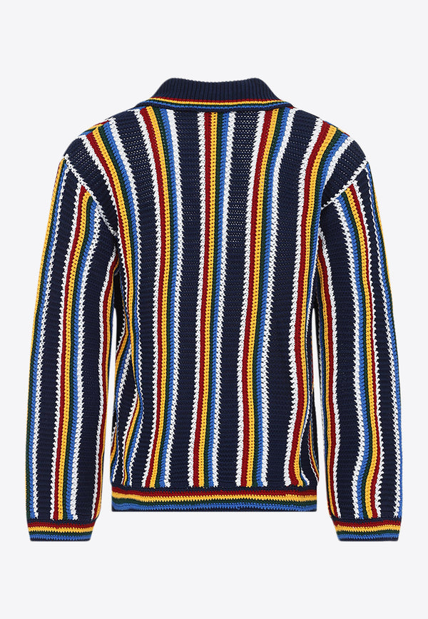 Striped Long-Sleeved Shirt