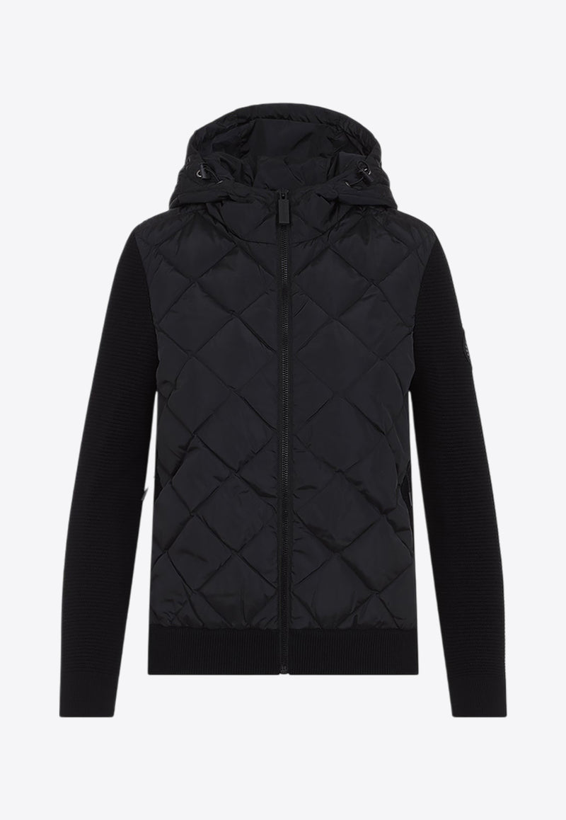 Hybridge Quilted Knit Hoody Jacket