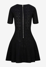 4G Jacquard Mini Dress