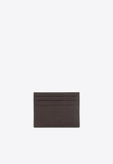 Logo Cardholder in Calf Leather