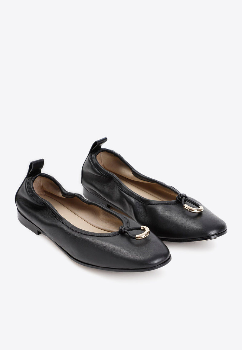 Leather Ballet Flats