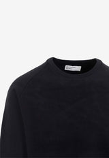 Logo-Patch Crewneck Sweatshirt