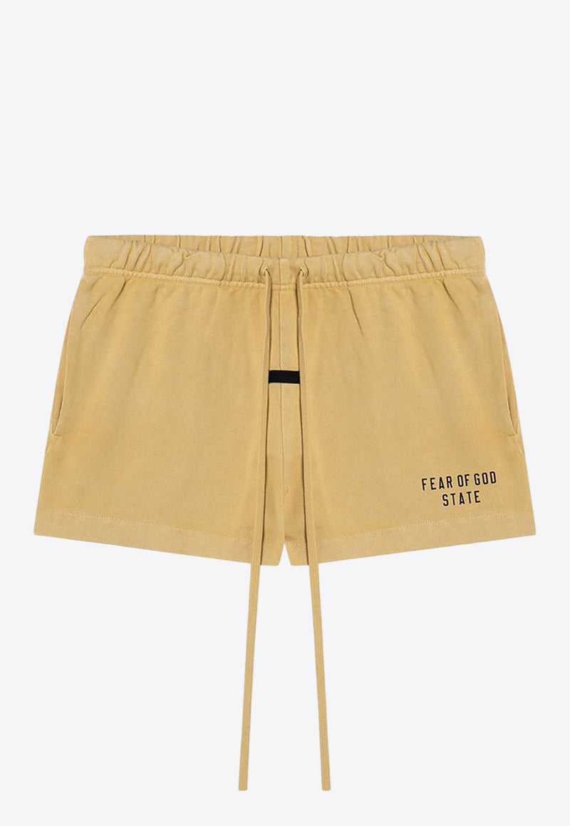 Fear Of God Essentials Heavy Jersey Mini Shorts Amber 160BT245583FW/P_FEARE-AM