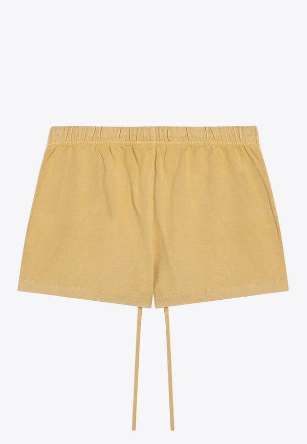 Fear Of God Essentials Heavy Jersey Mini Shorts Amber 160BT245583FW/P_FEARE-AM