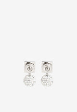 4G Crystal-Embellished Earrings